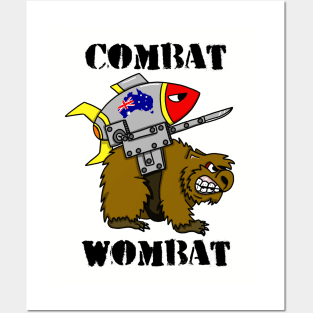 Combat Wombat Posters and Art